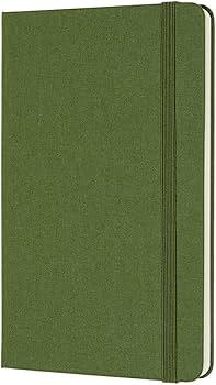 52 Week Daily Planner, Yearly, Monthly & Weekly Workflow for Planning Your Success – Vegan Leather Hardcover, Start Anytime & Achieve your Goals - Olive Green