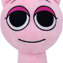 Rhythm Box Plush Toys Horror Games Fans Soft Stuffed Doll Christmas Birthday Gifts for Adult Kids 8inch (8inch Pinki)