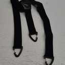 Hidden Suspenders for Men Under Clothes with 3 Snap Loop (1.48" Wide) (Black)