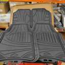 Armor All 4-Piece Floor Mats, Trim-to-Fit All-Weather Mats for Cars, Trucks, SUVs  Black