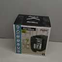 Cooluli Mini Fridge for Bedroom - Car, Office Desk & Dorm Room - Portable 4L/6 Can Electric Plug In Cooler & Warmer for Food, Drinks, Skincare Beauty & Makeup - 12v AC/DC & Exclusive USB Option, Black