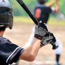 Youth Baseball Batting Gloves for Kids Boys Girls Ages 5-12 (XS)