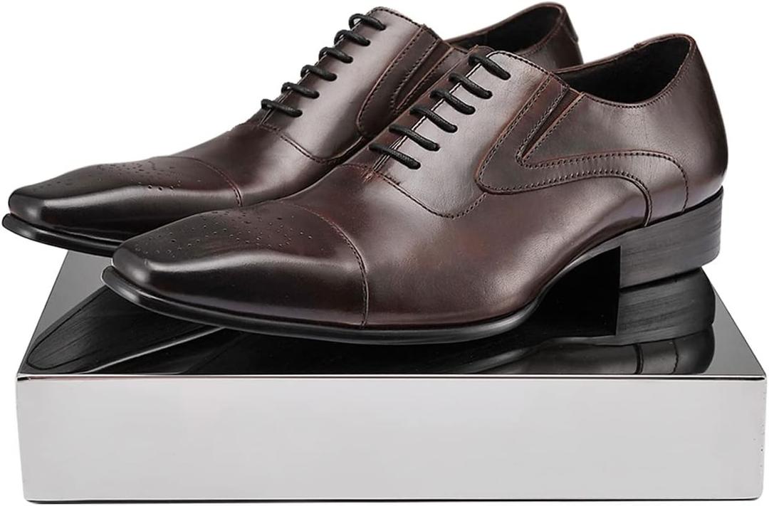 Square Display Platform Riser, Shoes Purses Table Display Stand, Decorative Piece, Showpeice Display, Silver Riser for Display (RCS 50% Recycled Post-consumer Metal) (SHORTER)