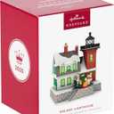 Hallmark Keepsake Christmas Ornament, Holiday Lighthouse with Light, Gifts for Christmas Lovers