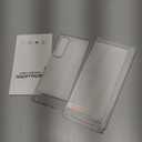 Foluu Clear Case for Samsung Galaxy Z Fold 6 with Front Built-in Screen Protector - Scratch Resistant Hard PC Back Bumper Protective Shockproof Cover for Samsung Galaxy Z Fold6 5G 2024