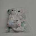 White Cat Microwavable 1.5 lbs Unscented Heating Pad for Women and Kids- Cute Soft Cozy Pillow Plush Heatable Warm Stuffed Animals - Kawaii Hot and Cold Plushie - White Cat Gifts for Girls and Women