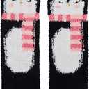 Bioworld Adult Super Soft Fuzzy Crew Socks (One Size, Penguin)