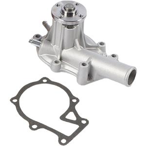 1G910-73030 1G910-73340 Water Pump W/Gasket 2 Pipes for Kubota B2650 B3000 B3030 B3350 F3680 F3990 Tractor Utility Vehicle RTV1100 RTV1100CW RTV1100CW9 RTV1100CWX RTV-X1120 RTV1140CPX RTV-X1140