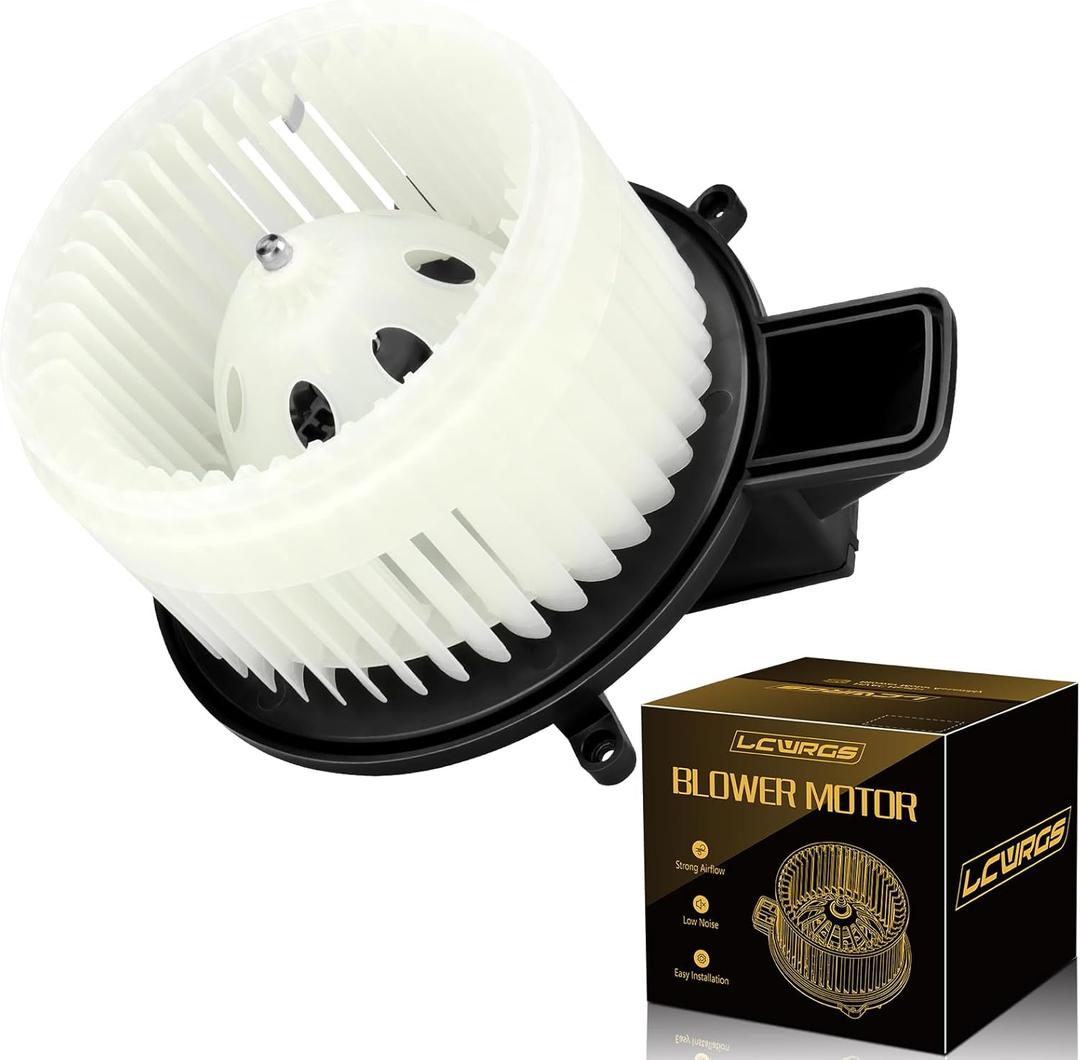 AC Blower Motor with Fan Fits for Jeep Grand Cherokee Dodge Grand Caravan Durango Chrysler Town Country 2008 2009 2010 2011 2012 2013 2014 2015 2016 2017 2018 Heater Blower Motor Replace# 700216