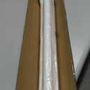 Tension Curtain Rod by EZFurni,42-123 Inches,Heavy Duty Tension Rods for Windows, No Drilling Adjustable Curtain Rod for Patio, Hold Up Blackout Curtains and Non Slip, White