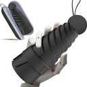 Windproof Mini Travel Folding Umbrella - UPF 50+ Sun & Rain Protection, Small Compact Lightweight Design Fits in Pocket or Bag, Eco-Friendly Fabric Wallet Umbrella for Commuter, Men Women Boys Girls (Black-)