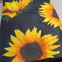 Area Rug 5'x6' Floor Mat Non-Slip Rugs Washable Carpet for Living Room Bedroom Dining Indoor Decor Gift Sunflower