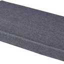 Grey Bench seat Chair Pads Non-Slip Rubber Back Indoor Swing /Settee Cushion 48inX18inX2in(122X45.5X5CM)
