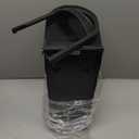 Architectural Mailboxes 8760B-10 Carlisle Postmount Mailbox, Medium, Black