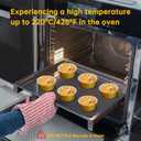 20 Pack Desert Containers,5oz Mini Desert Cups With Lids,Aluminum Foil Disposable Bowls For Party,Microwave And Freezer Safe