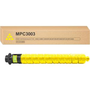 BUEGOO MP C3003 MPC3003 841814 Yellow Toner Cartridge Compatible with Aficio / Lanier / Savin MP C3003 C3004 C3004ex C3504 C3504ex Printer