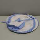 Pop Up Foldable Mesh Laundry Basket Blue 