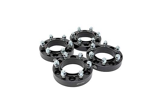Wheel Spacer Set of 46 Lug 1.25 inch 32mm Hub Centric 6x5.5  Compatible with Toyota Vehicles  19962018 4Runner, 0107 Sequoia, 200118 Tacoma, 0006 Tundra, FJ Cruiser  6x139.7mm