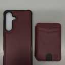 Usroom for Samsung Galaxy S25 Ultra Case Wallet Compatible with Magsafe, RFID Blocking Magnetic Card Holder 2 in 1 Detachable Kickstand Shockproof Phone Case for Galaxy S25 Ultra 6.9" Purple