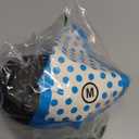 Supet Dog Cone Collar Adjustable After Surgery, Comfortable Pet Recovery Collar & Cone for Large Medium Small Dogs, Elizabethan Dog Neck Collar Plastic Practical (M(Neck: 11.5~14.5"), White)