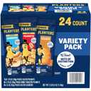 PLANTERS Peanuts and Cashews Variety Pack, 40.5 oz. (24 Count (Pack of 1)) BB 4/24/25