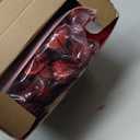 Thiccywoov 36 Pcs Glitter Roses Bouquet Artificial Rose DIY Flower Bouquet Kit Flower Wrapping Paper 3D Butterflies Crowns for Mom Graduation Birthday (Red)