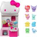 Hello Kitty and Friends, 12 Claw Machine with 8 Collectible Mini Figures - Officially Licensed Sanrio Product from Jazwares 