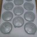 36 Pcs Clear Glass Votive Candle Holders, Tealight Candle Holders for Table Centerpieces, Vintage Candle Holder Bulk, Boho Wedding, Valentine's Day Table Decor (Clear)