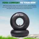 18x8.50/9.50-8 Replacement Inner Tube with TR-13 Valve Stem (2-Pack) - For Golf Cart/Tractor/Lawn Mower and More