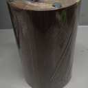 Enoking Universal Knife Block Holder with Plastic Lid, Acacia Wood Knife Block without Knives for Scissors, Sharpening Rod and Knives, Round Knife Storage Organizer Display