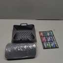 2PCS Pack Rectangular Reusable No Stick Silicon Square Dual Pot Silicone Air Fryer Liners Basket for Ninja