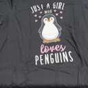 Just A Girl Who Loves Penguins T Shirt Cute Nature Toddlers T-Shirt
