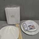 BluShore Cake Boards Tiering Kit - Cake Board 10 Inch, 8 Inch, and 6 Inch (5 Pieces Each) With Parchment Paper Rounds, Wooden Dowels, and Straw Dowels - Cardboard Cake Rounds Stacking Kit [130 Pieces]