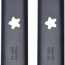 Hipa 138971 Mower Blades for Craftsman LT1000 LT2000 42 inch Riding Mower, Poulan Pro Husqvarna 42'' Deck Lawn Tractor Replace for 532138971 422719