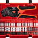 PEBA Crimping Tool and Dupont Connector Kit - 21 Types of 2.54mm Dupont Connectors & Crimp Pins, 2.5 mm JST-XH Contacts and Housings, for DIY Electronics - Suitable for AWG 32-20 Wires