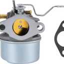 FitBest Carburetor 640340 Replacement for Tecumseh 640305 640346 640306A 640222A 640060A 50-665 | Compatible with OH195EA OH195EP OH195E OH195XP OHH50 OHH55 OHH60 OHH65 Engines