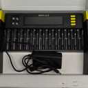 18650 Battery Charger, MIEKLALE 12+2 Bays Universal Battery Charger with Smart LCD Display for Rechargeable Batteries Liion LiFePO4 RCR123 16340 26650 10440 14500 & 9V,NiMH NiCd AAA AA (12+2 Slot)