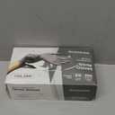 FifthPulse Cool Gray Nitrile Disposable Gloves - Latex Free food Safe Cleaning and Cooking Gloves, Medical Exam Gloves