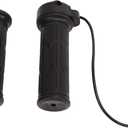 Drfeify 192X Full Rotation Thumb Throttle for Electric Bikes 1 Pair E Bike Accelerator Handle Grip 3 Pin Connector Compatible with Most E Bikes and Scooters