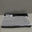 Wireless Keyboard and Mouse Combo, 2.4G Full Size Wave Keys Ergonomic Keyboard with Wrist Rest and 3Level DPI Adjustable Wireless Ergonomic Mouse for Windows, Mac OS Desktop/Laptop/PC(Graphite)