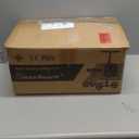 Economy Knee Scooter Steerable Knee Walker for Foot Injuries Compact Crutch Alternative with Dual Braking System (Black)