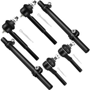 SCITOO 6pcs Suspension Kit Front 2 Inner 2 Outer Tie Rod Ends 2 Tie Rod Adjusting Sleeves fit 1995 1996 1997 1998 1999 2000 2001 2002 for Ford Crown Victoria for Lincoln Town Car for Mercury Es3494