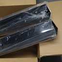 Grill Parts for Chargriller 5050, 3001, 3008, 3030, 4000, 5252, 5650,Heat Plate Replacement Parts for King Griller Shield Tent Deflector (Black-3 pack)