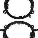 Metra Electronics 82-8148 6" to 6-3/4" Speaker Adapter for Select Toyota/Lexus/Scion 1998-Up Vehicles, Black