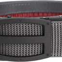 Nexbelt Titan Ratchet EDC Tactical Gun Belt  1.5" Micro-Adjustable Strap, Quick-Release, Fits Up to 50" Waist, IWB/OWB (Grey)