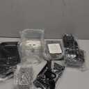 12 Blade All-in-1 Vegetable Chopper Mandoline Slicer with Container, Spiralizer with Containers, Food Chopper, Onion Chopper, Veggie Cutter for Salad, Kitchen Gadgets Accessories Essentials, Black