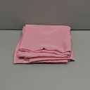 sancua Rectangle Tablecloth - 60 x 60 Inch - Stain and Wrinkle Resistant Washable Polyester Table Cloth, Decorative Fabric Table Cover for Dining Tables, Buffet Parties and Camping, Pink