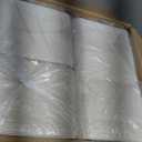 JOLLY CHEF Compostable  Compartment Paper Plates  *   [ ] Heavy Duty White Divided Disposable Plate Eco-Friendly Biodegradable Food Trays for Party Lunch Thanksgiving Day (11*8in-500pack)