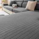 Sofa Cover Washable Sectional Couch Covers Sofa Slipcovers for 3 Cushion Couch Pet Friendly L Shaped Couch Protector for Dogs