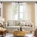 TONIAL1 Inch Double Curtain Rods 72 to 144 Inch (6 to 12 ft), Heavy Duty Decorative Drapery Rod for Windows 69 to 140 Inch (5.75 to 11.7 ft) with Classic Cap Finial, Bronze